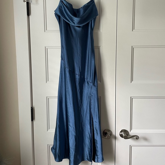 Hello Molly Dresses Lychee Martini Midi Dress Navy Poshmark